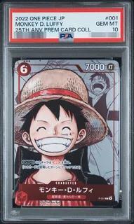 【PSA10鑑定済】モンキー・D・ルフィ(漫画背景)《P》{P-001}