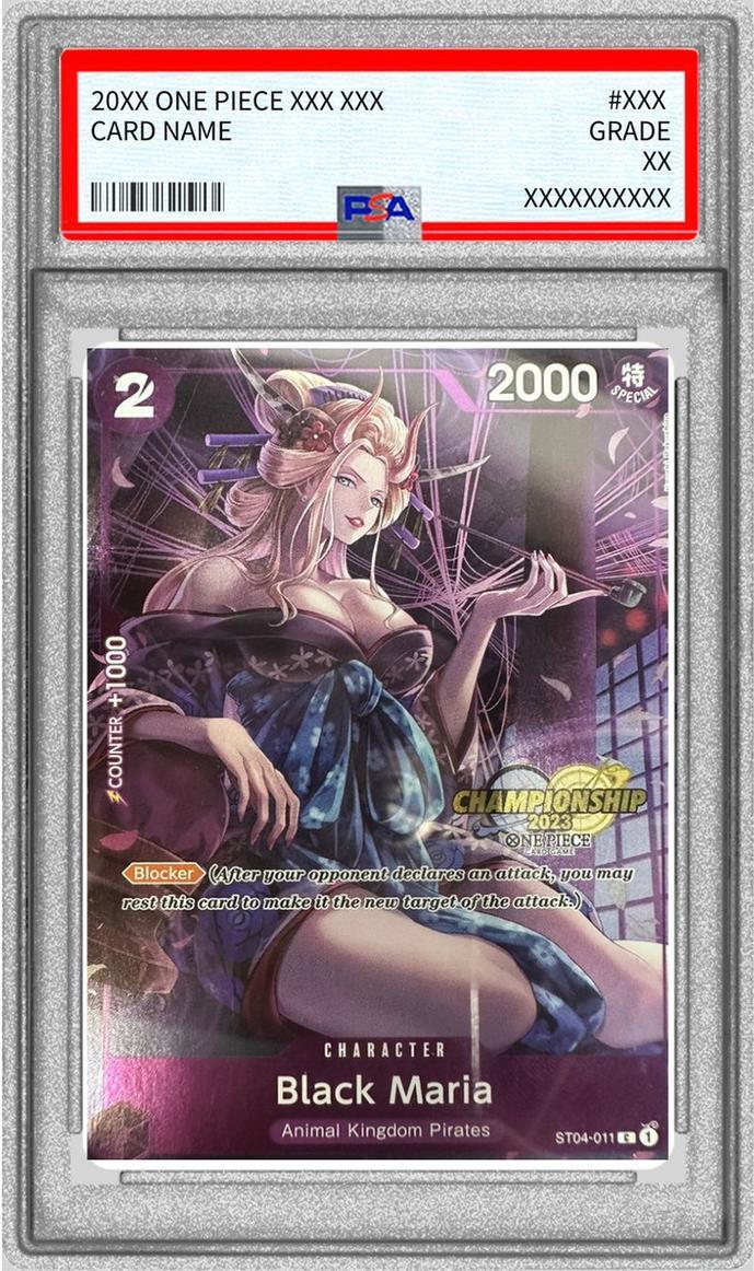 【PSA10鑑定済】ブラック・マリア(チャンピオンシップ2023/海外プロモ)《C》{ST04-011}