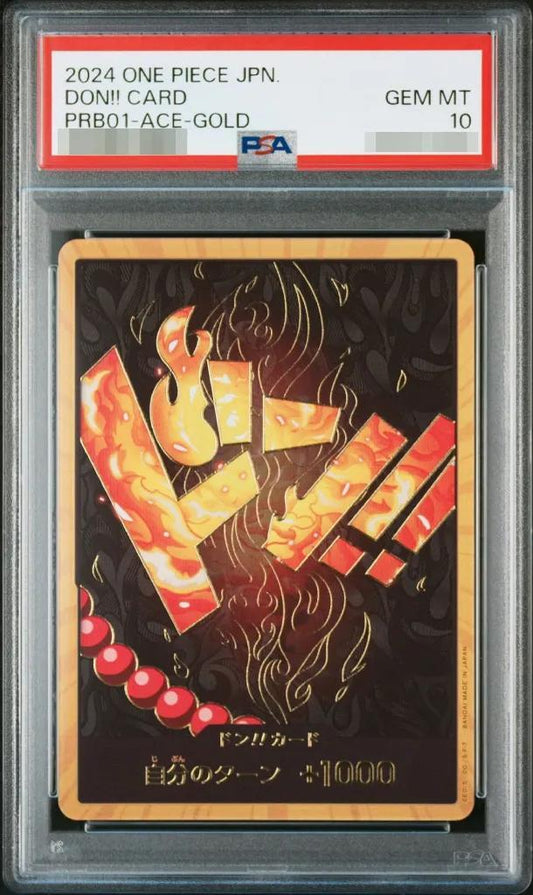 【PSA10鑑定済】ドン!!カード(金枠/エース)《-》{-}