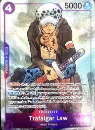 【PSA10鑑定済】トラファルガー・ロー(トレジャーレア)《SR☆》{ST10-010}