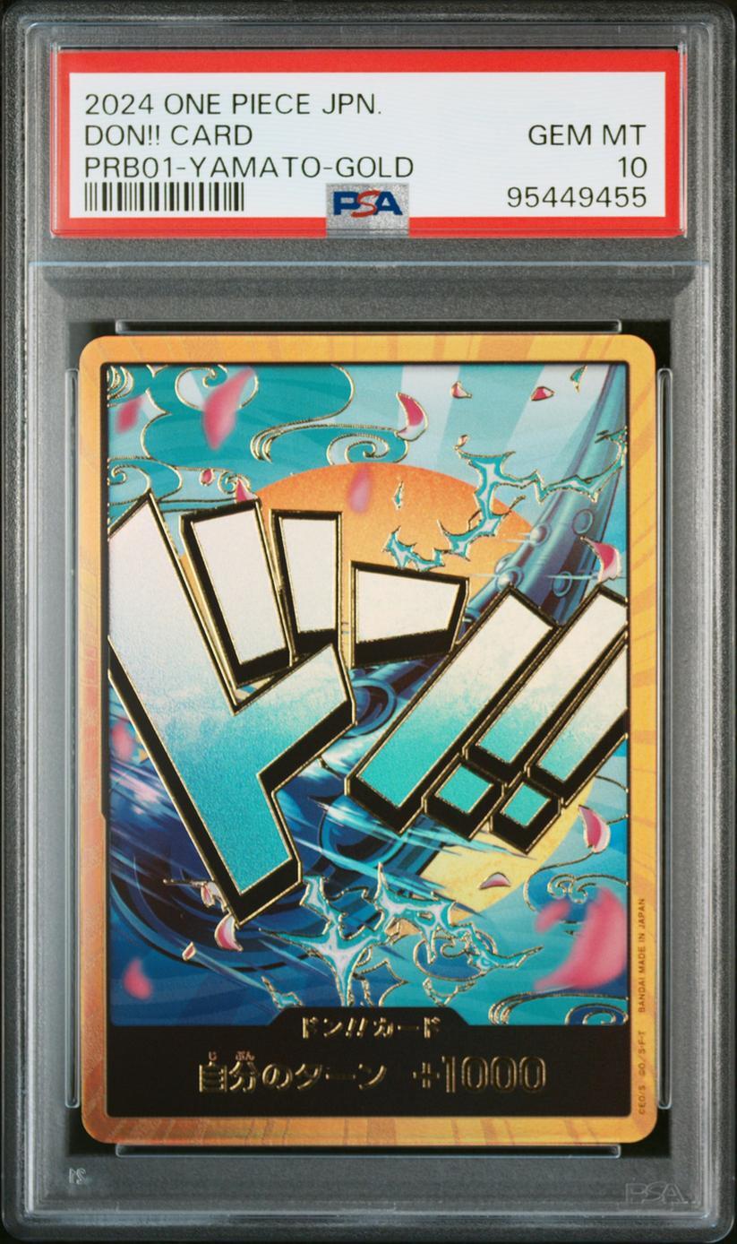 【PSA10鑑定済】ドン!!カード(金枠/ヤマト)《-》{-}