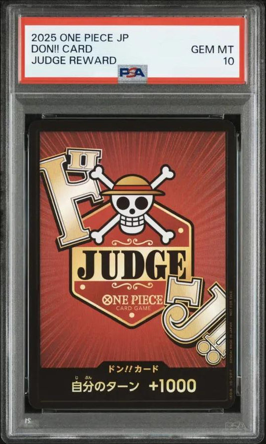 【PSA10鑑定済】ドン!!カード(JUDGE)《-》{-}