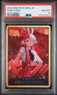 【PSA10鑑定済】ドン!!カード(金枠/全身正面/ウタ)《-》{-}