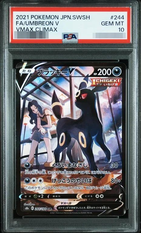 【PSA10鑑定済】ブラッキーV《CSR》{244/184}[その他]
