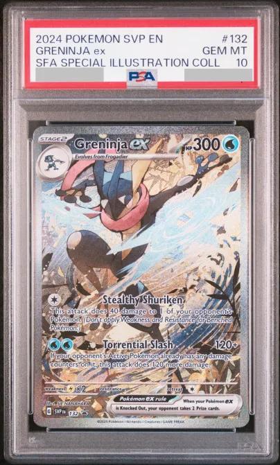 【PSA10鑑定済】ゲッコウガex P (SAR仕様　プロモ)《P》{SVPEN132}[-]