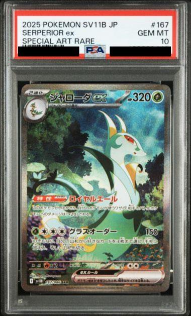 【PSA10鑑定済】ジャローダex《SAR》{167/086}[-]