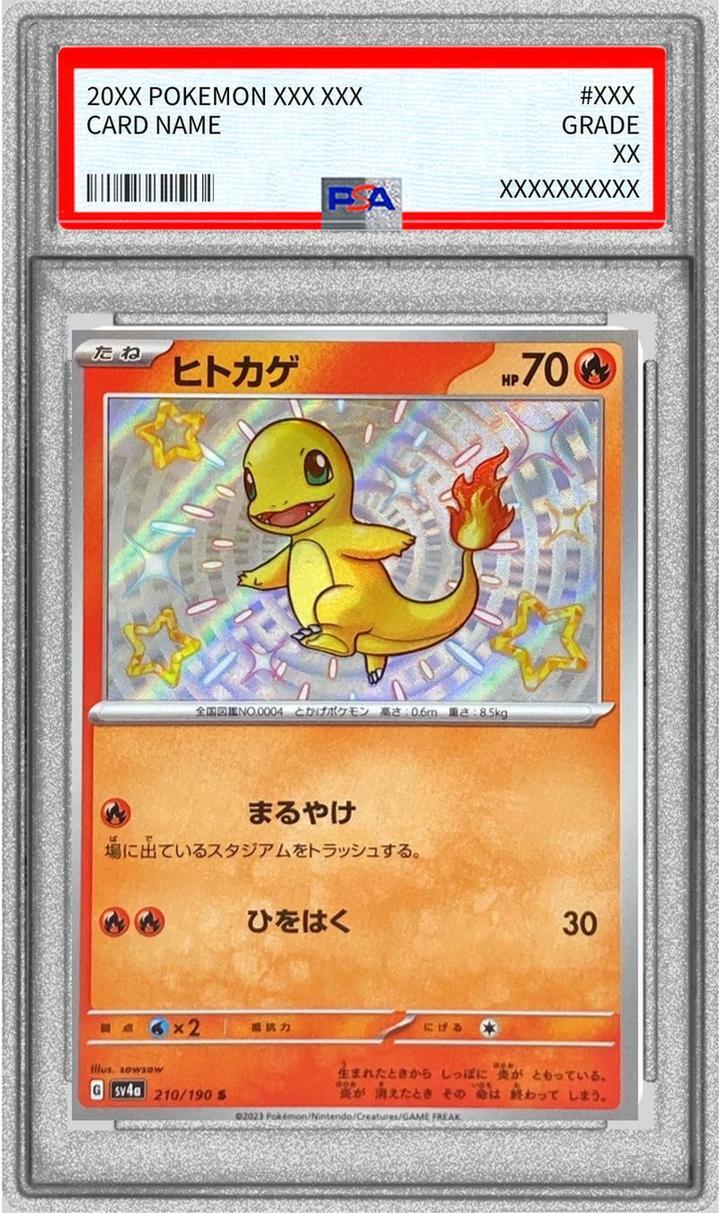 【PSA10鑑定済】ヒトカゲ《S》{210/190}[-]