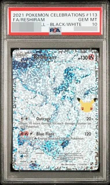 【PSA10鑑定済】Reshiram(英語版)《-》{113/114}[-]