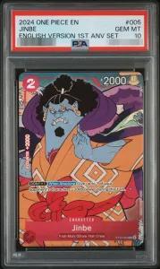 【PSA10鑑定済】ジンベエ(英語版/illust:Ono Tako) ST10-005《C》{ST10-005}