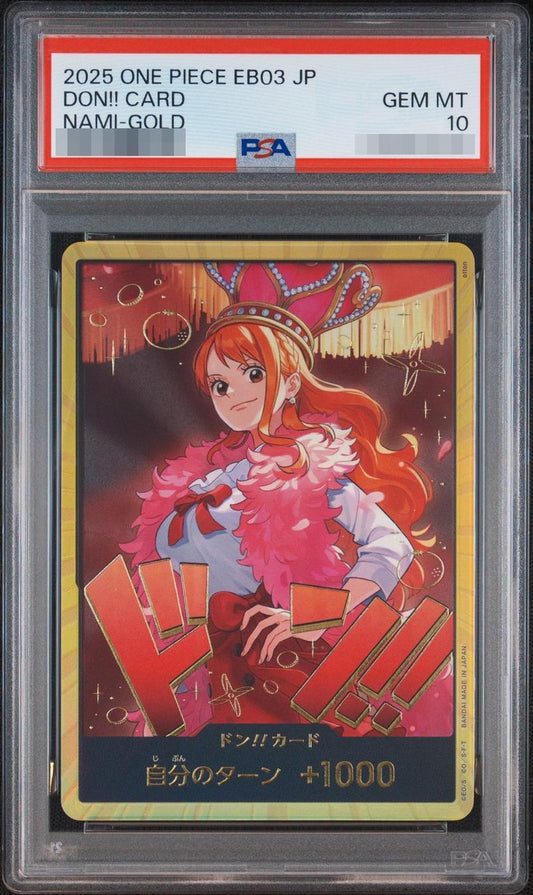 【PSA10鑑定済】ドン!!カード ナミ 　スーパーパラレル《-》{-}